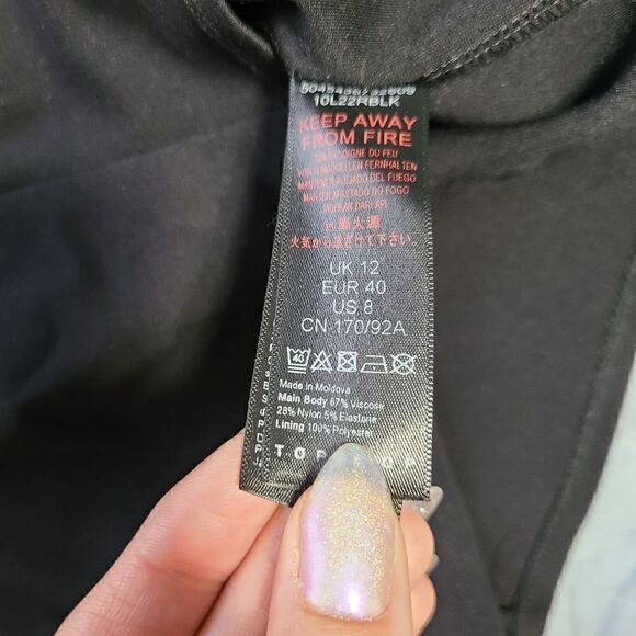 Topshop cross halter dress   - Picture 4 of 9